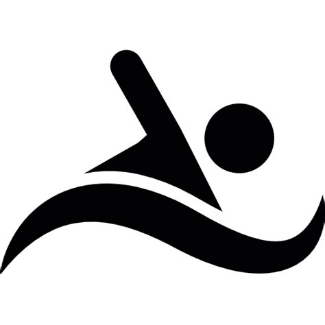 Swimming Silhouette - Free sports icons