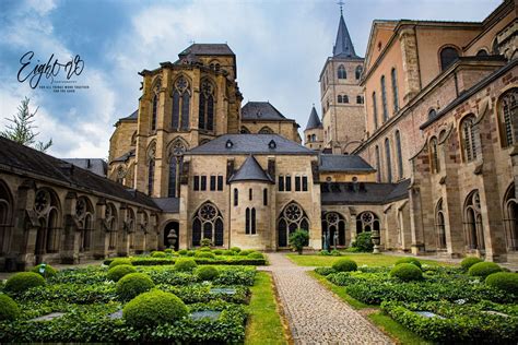 Backyard of the Cathedral in Trier, Germany