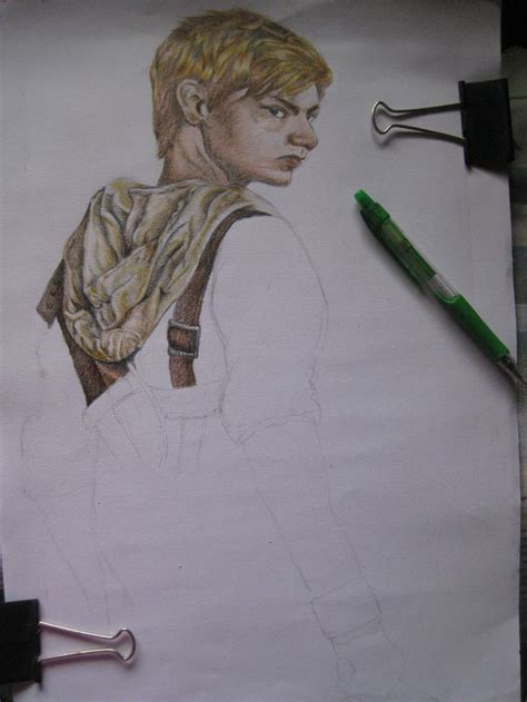 Maze Runner Fan Art #2 Newt [WIP] by DrawWriteRead on DeviantArt