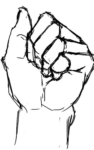 Closed Fist Hand Reference - itsessiii