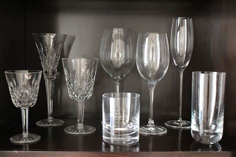 Wedding Registry Glassware