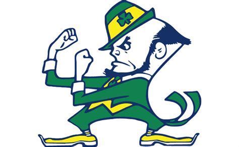 Notre dame leprechaun Logos