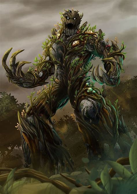 Pin by Marineia Roza on Rpg | Tree monster, Fantasy monster, Monster concept art