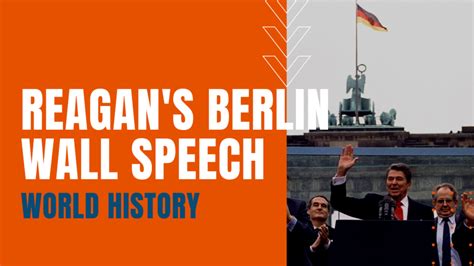 Reagan's Berlin Wall Speech - Daily Dose Documentary