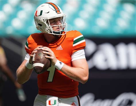 Starting Miami QB Tyler Van Dyke a game-time decision vs. Clemson ...