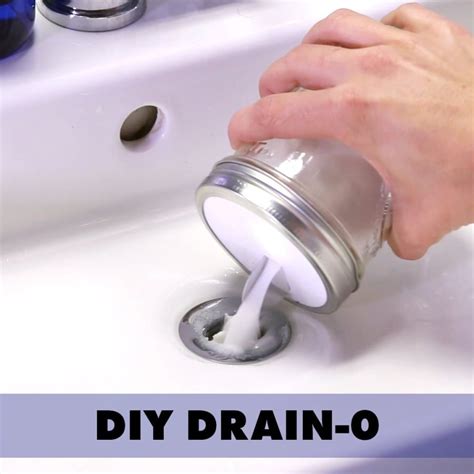 Clogged Sink? Fix It In No Time With This DIY Drain-O | Diy household cleaners, Diy cleaning ...