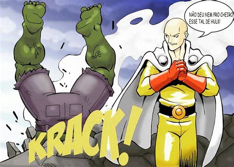 Saitama vs Hulk by saulohunter on DeviantArt