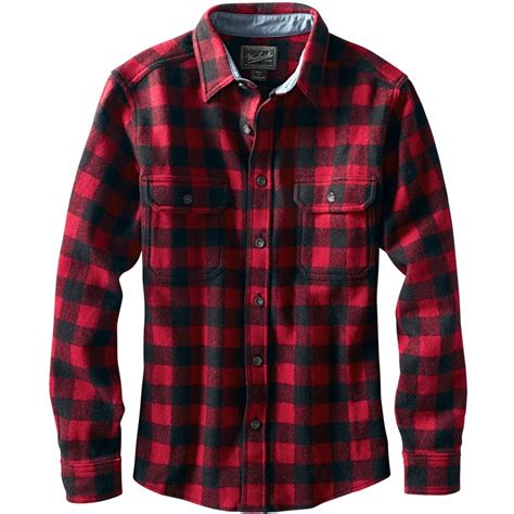 Woolrich Wool Buffalo Flannel Shirt - Men's | Backcountry.com