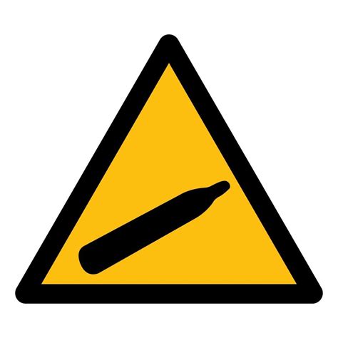 Danger Pressure Gas Symbol Sign 2315162 Vector Art at Vecteezy