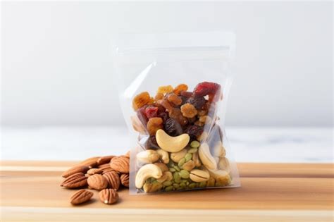 Premium AI Image | Healthy snack packaged in a small bag