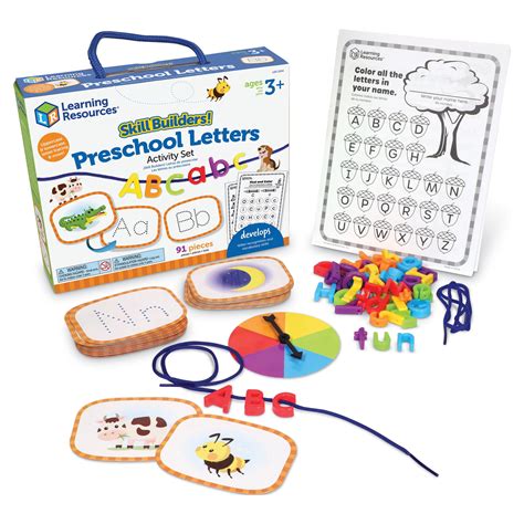 Learning Resources MathLink Cubes Elementary Math Activity Set - 115 Pieces, Boys and Girls Ages ...