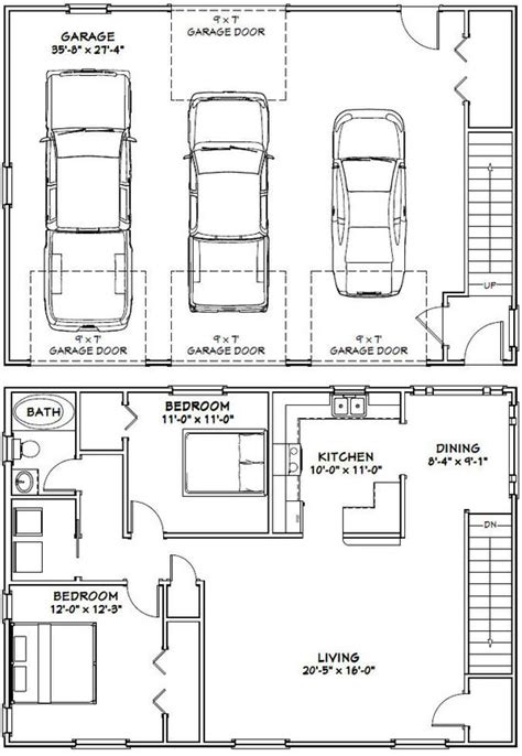 Small House Plans With Garage