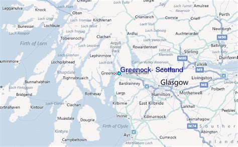 Greenock, Scotland Tide Station Location Guide