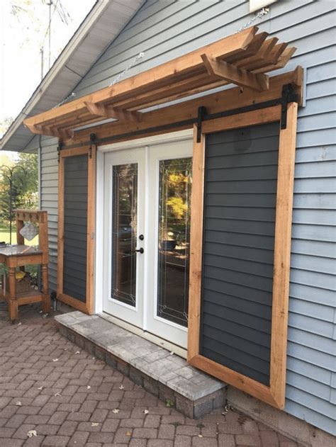 Some great pictures to inspire your next home project | Patio door coverings, Rustic house ...