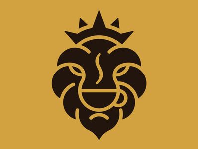 Lion Coffee Logo by ArtFreedom on Dribbble