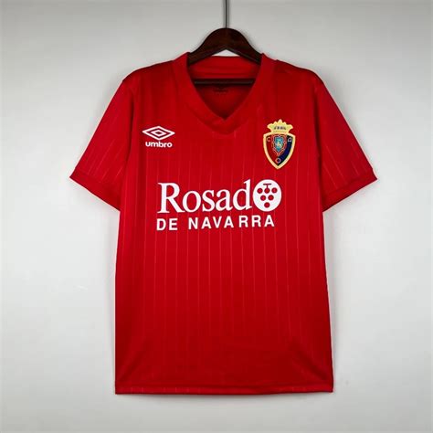 Retro 1987-88 Osasuna Soccer Jersey Home - Soccer Jersey Yupoo