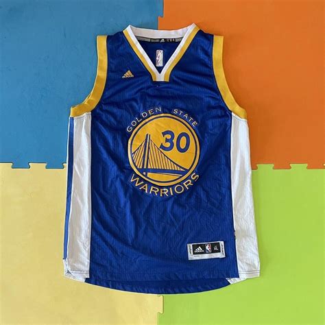 NBA warriors jersey, steph curry 30, XL, open to... - Depop