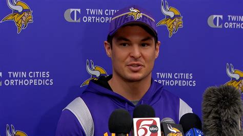 Vikings Mullens and Jefferson talk to media ahead of game at Cincinnati ...