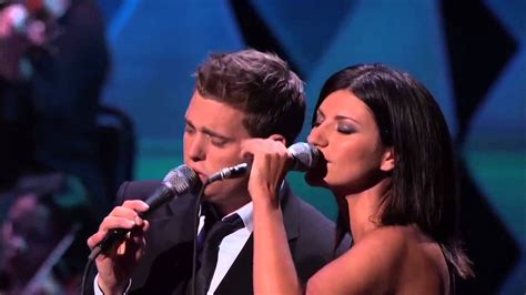 MICHAEL BUBLE FEAT LAURA PAUSINI YOU WILL NEVER FIND ROG - YouTube