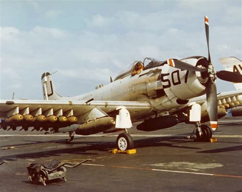 Armament Of A 1 Skyraider In Vietnam