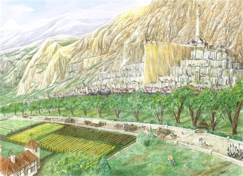 MINAS TIRITH by AbePapakhian on DeviantArt