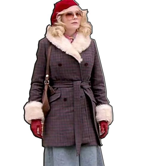 Kirsten Dunst Fargo Peggy Blumquist Peacoat with Shawl Collar - Jackets ...