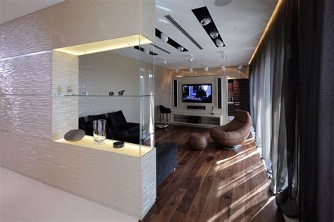 modern glass room divider | Interior Design Ideas