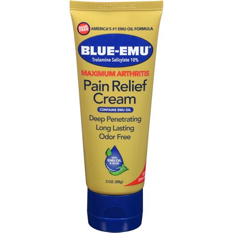 Blue-Emu Maximum Arthritis Pain Relief Cream, 3 oz - Walmart.com