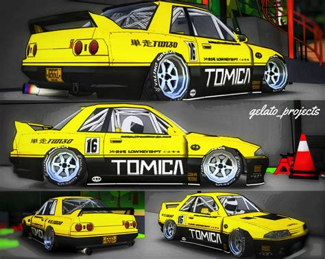 Custom r32 TOMICA livery : r/FRlegends