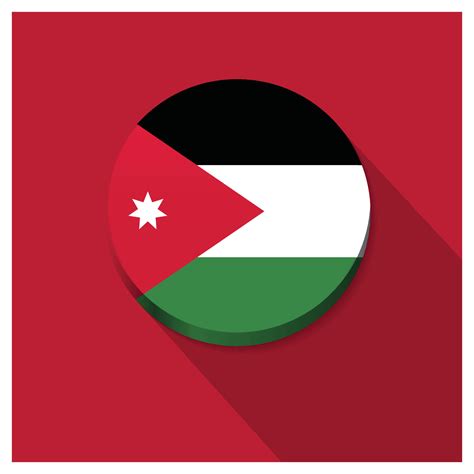 Jordan flag design vector 13268848 Vector Art at Vecteezy