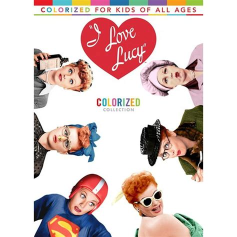 I Love Lucy: Colorized Collection (DVD) - Walmart.com - Walmart.com