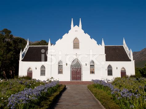 Cape Dutch Architecture, Franschhoek, South Africa Stock Photos - FreeImages.com