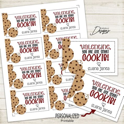 Cookie Valentine Printable