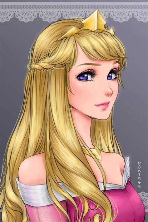 These Anime Disney Princess Portraits Are Pretty Marvelous | Disney ...