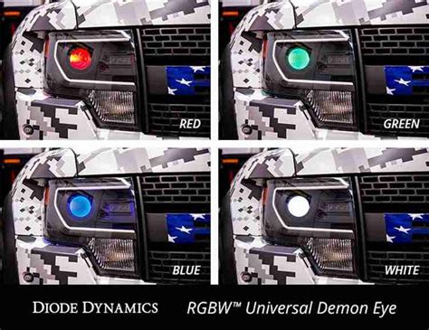 Pro-Series Multicolor Demon Eyes (set) Diode Dynamics - Automotive Custom Lighting