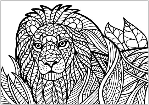 Lion to print - Lion Kids Coloring Pages