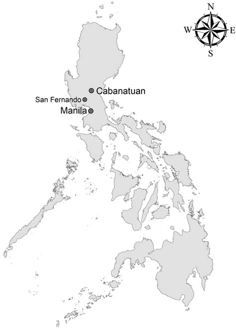 Cabanatuan Philippines Map