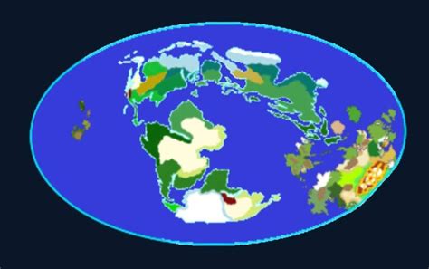 The map of pangea by nikolozninidze on DeviantArt