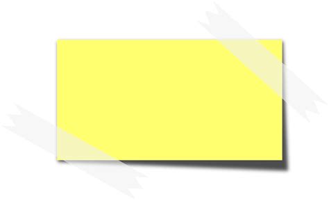 Sticky Note Memo Yellow · Free vector graphic on Pixabay