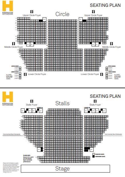 27+ Seating plan of birmingham hippodrome