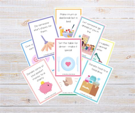 Mindful Little Kindness Cards - Mindful Little Minds Psychology