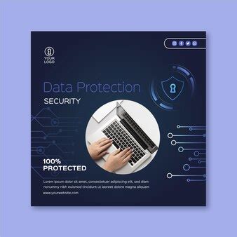 Free Vector | Cyber security banner template