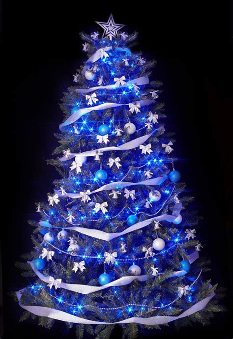 Nos 8 conseils pour un sapin de Noël en blanc et bleu - Decoration de ...