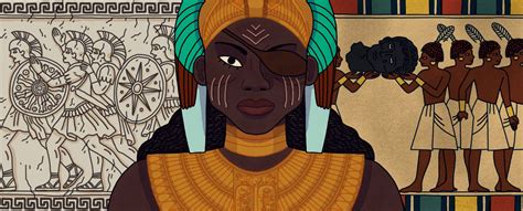 African History-Queen Amanirenas of the Kingdom of Kush. 👸🏾