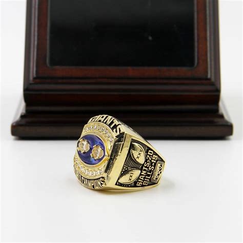 NFL 1990 Super Bowl XXV New York Giants Championship Replica Ring