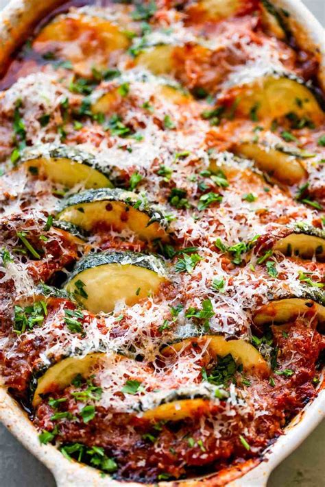 Easy Baked Sausage and Zucchini Casserole | The Movement Menu