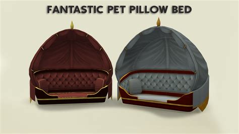 Sims 4 pet bed custom content - sopseek