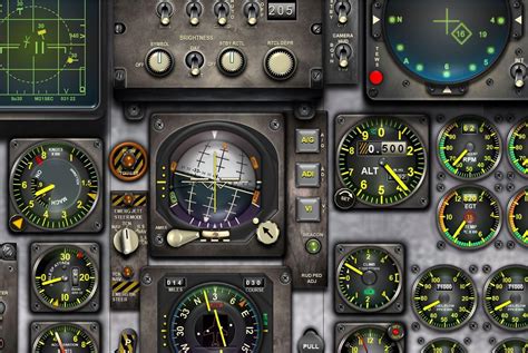 F15 EAGLE COCKPIT instrument panel CDkit | #1825180413