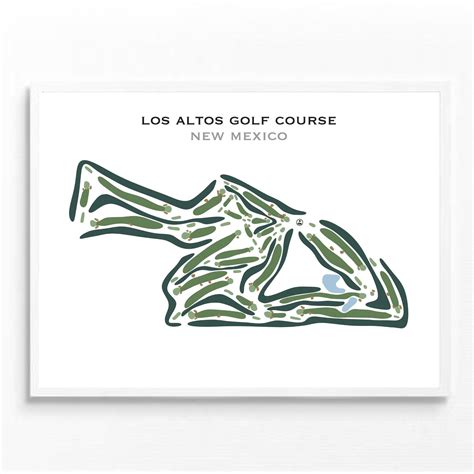 Buy the best printed golf course Los Altos Golf Course, New Mexico ...