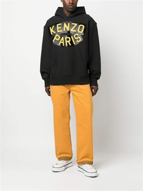 KENZO - Logo Oversized Hoodie Kenzo